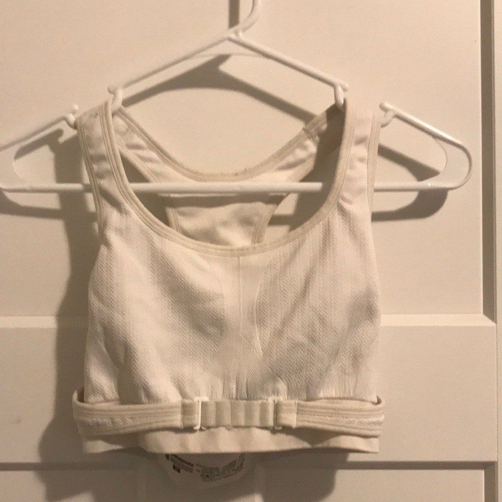 Patagonia Sports Bra White Medium
